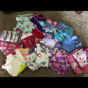 Girls pajamas bundle